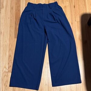 Halara Women’s Stylish Blue Wide-Leg Pants
